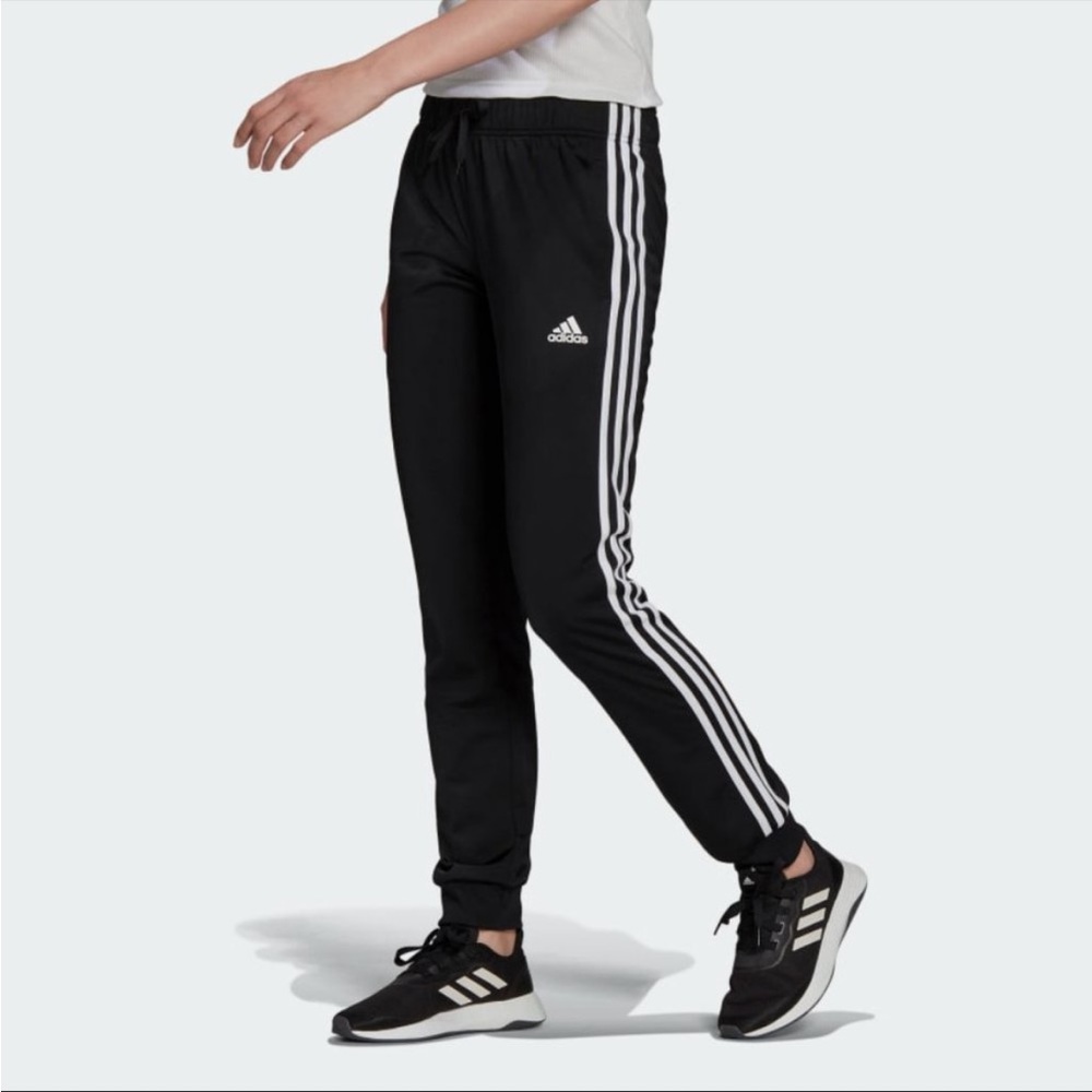 NWT ADIDAS Slim Tapered Track Pants Size S - Picture 3 of 9
